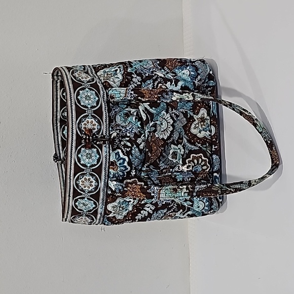 Vera Bradley Java Blue RETIRED Pattern Choice of Small Duffel Tote - Picture 8 of 12